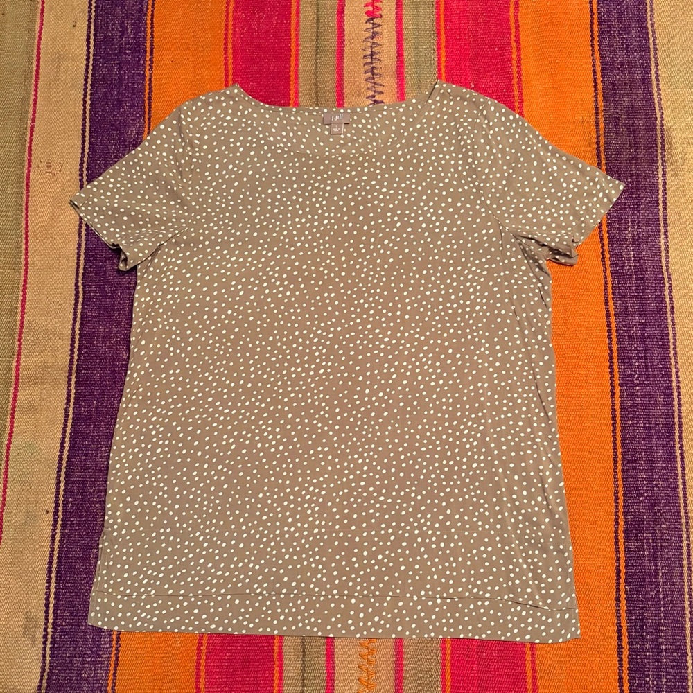 J. Jill Dotted Tunic Top